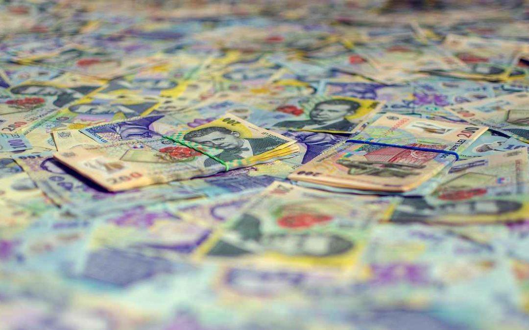 Bancnote românești, imagine ilustrativă pentru bonificația fondurilor sociale